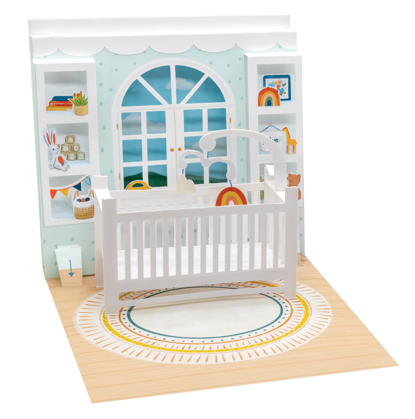 Welcome Baby Treasures: Pop-up Greeting Card