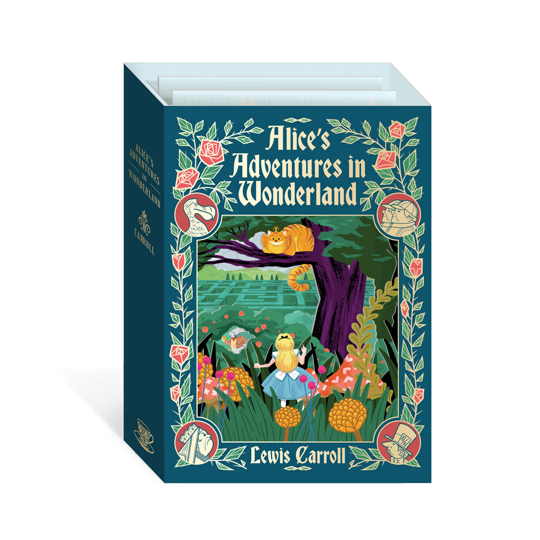 Alice's Adventures in Wonderland 3D Greeting Card