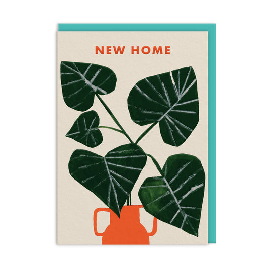 Monstera New Home Card