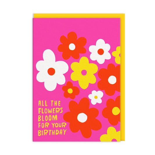Bloom Birthday Greeting Card