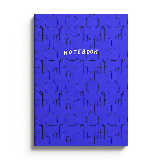 Middle Finger Notebook
