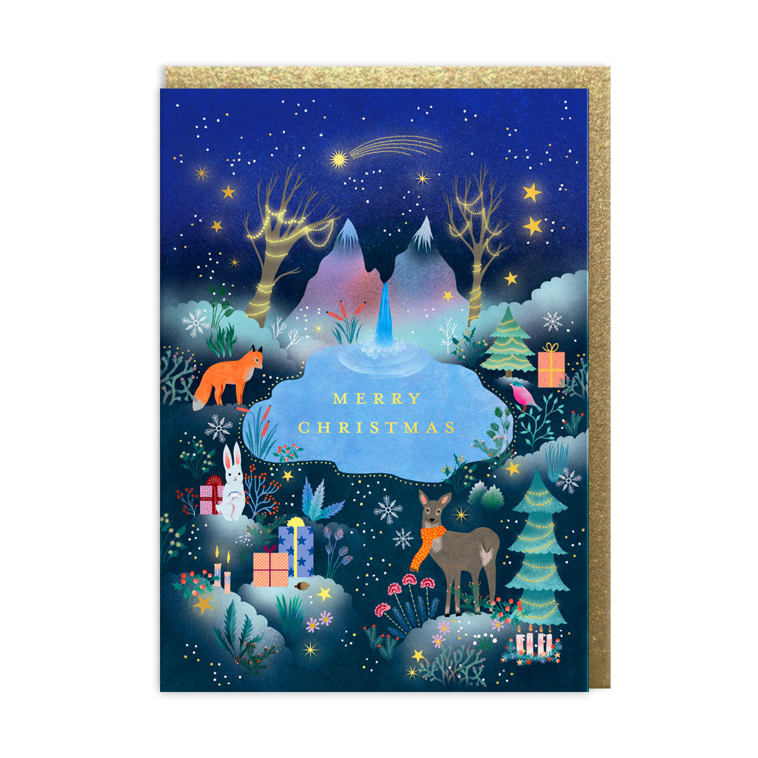 Christmas Forest Greeting Card (13475)