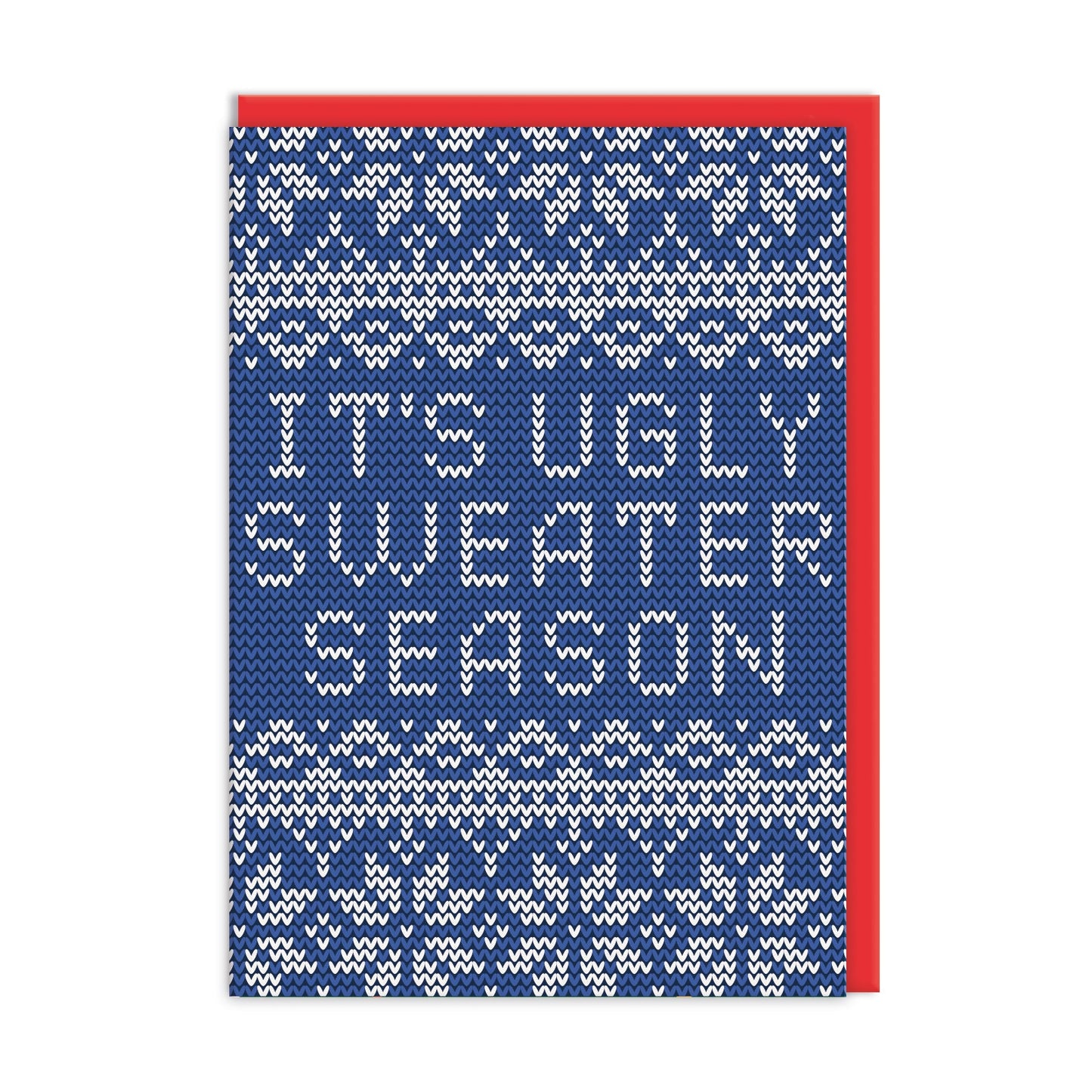 Pack of 6 Christmas Cards - Ugly Sweater Season
