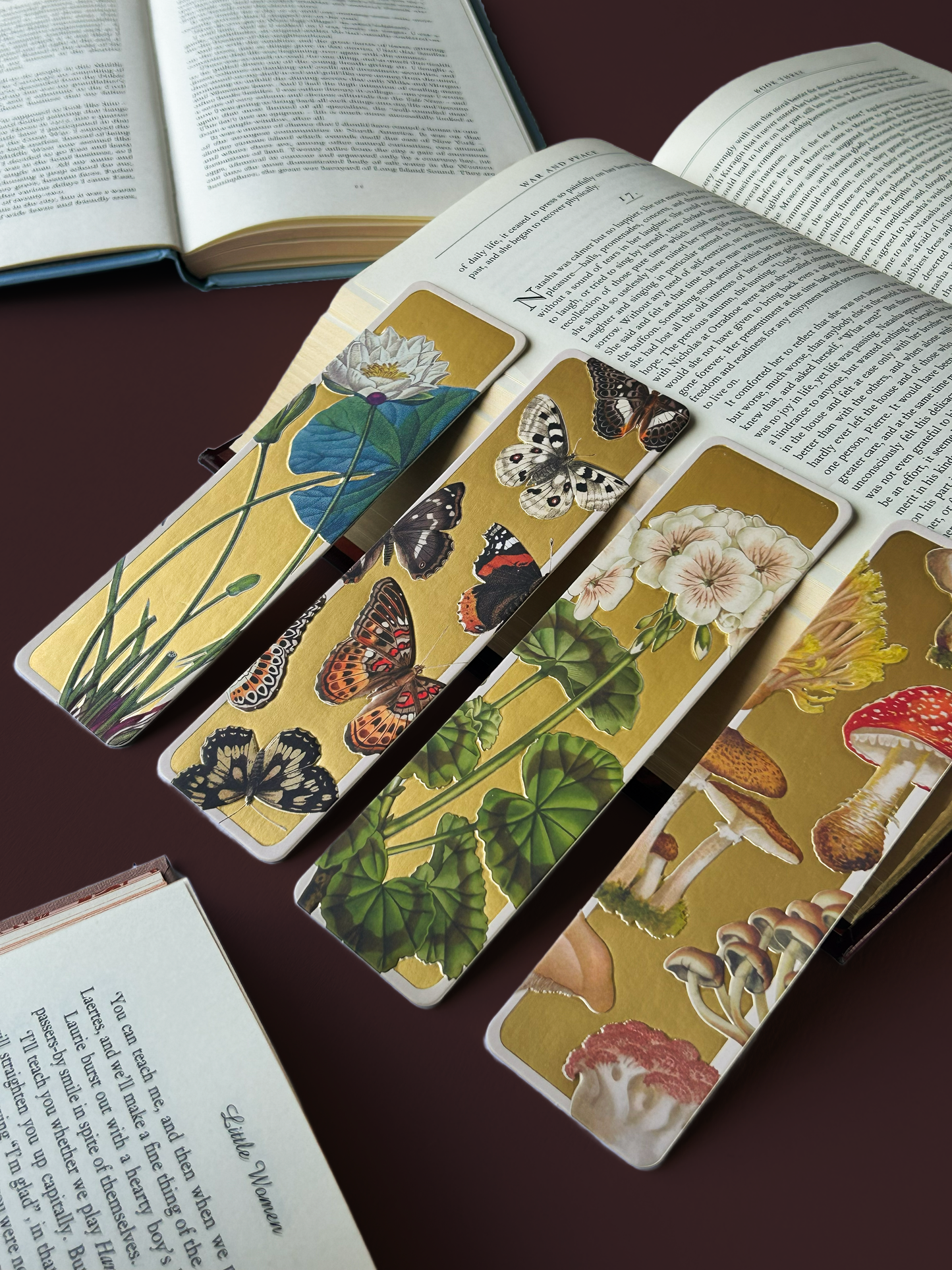 Natural World Fungi Premium Bookmark
