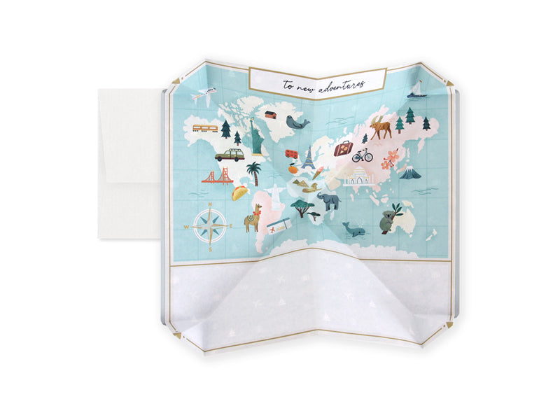 Passport 3D Pop Up Greeting Card