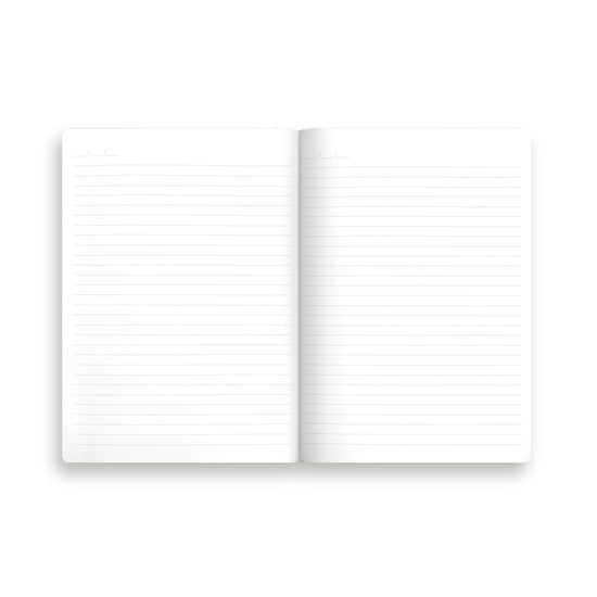 Striped Penguin Exercise Book