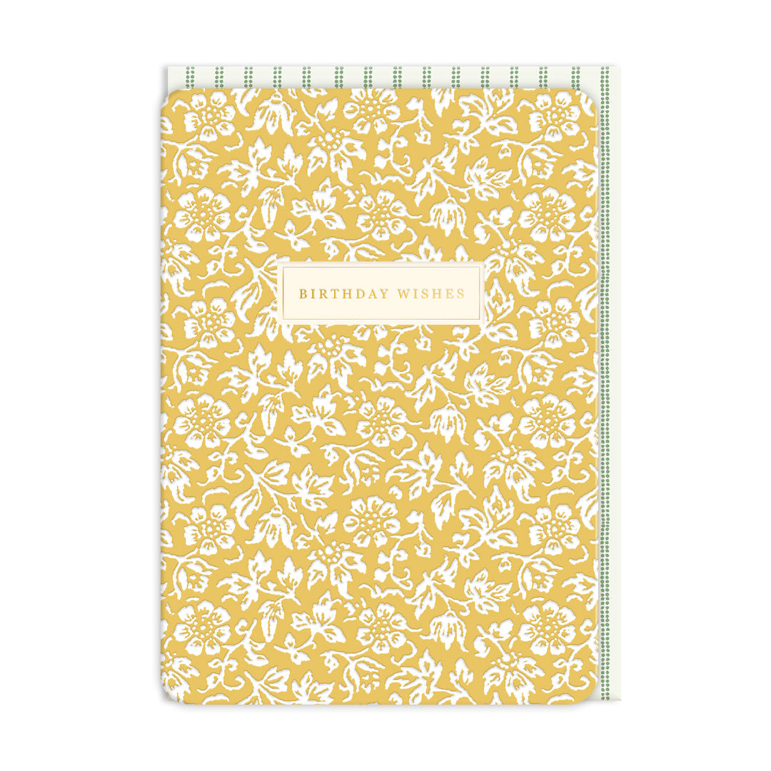 Sweet Alyssum Birthday Card