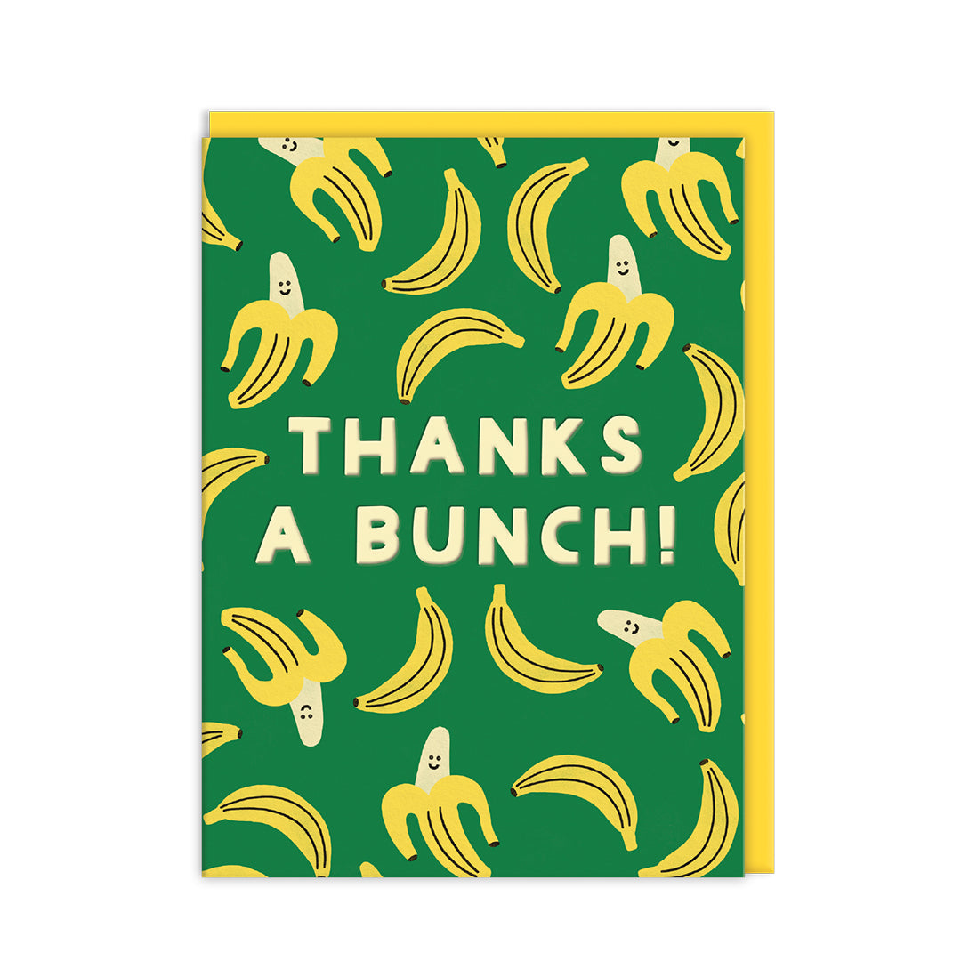 Thanks a Bunch Mini Greeting Card (Pack of 6)