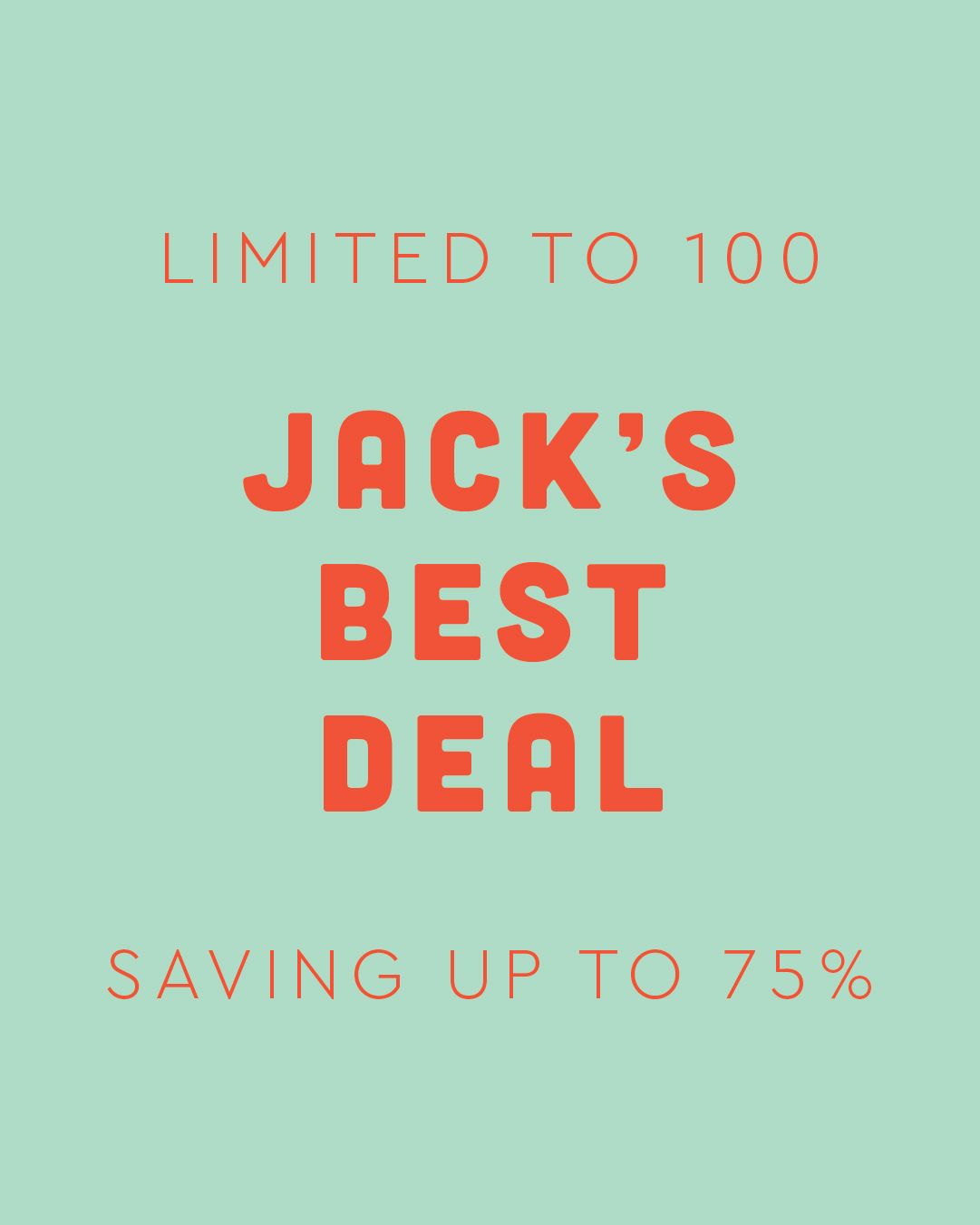 Jack's Best Deal