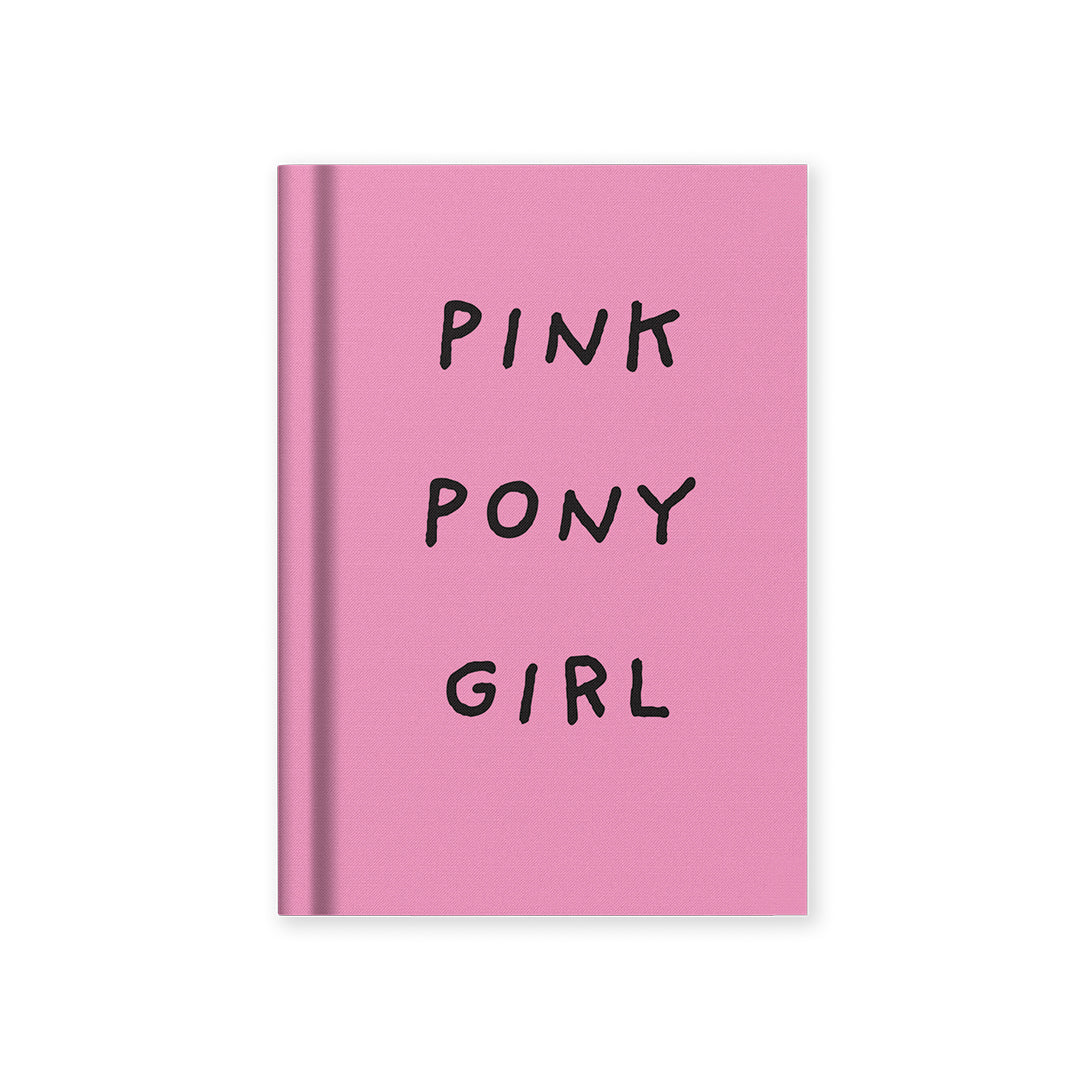 Pink Pony Club Fabric Hardback Notebook (A7)