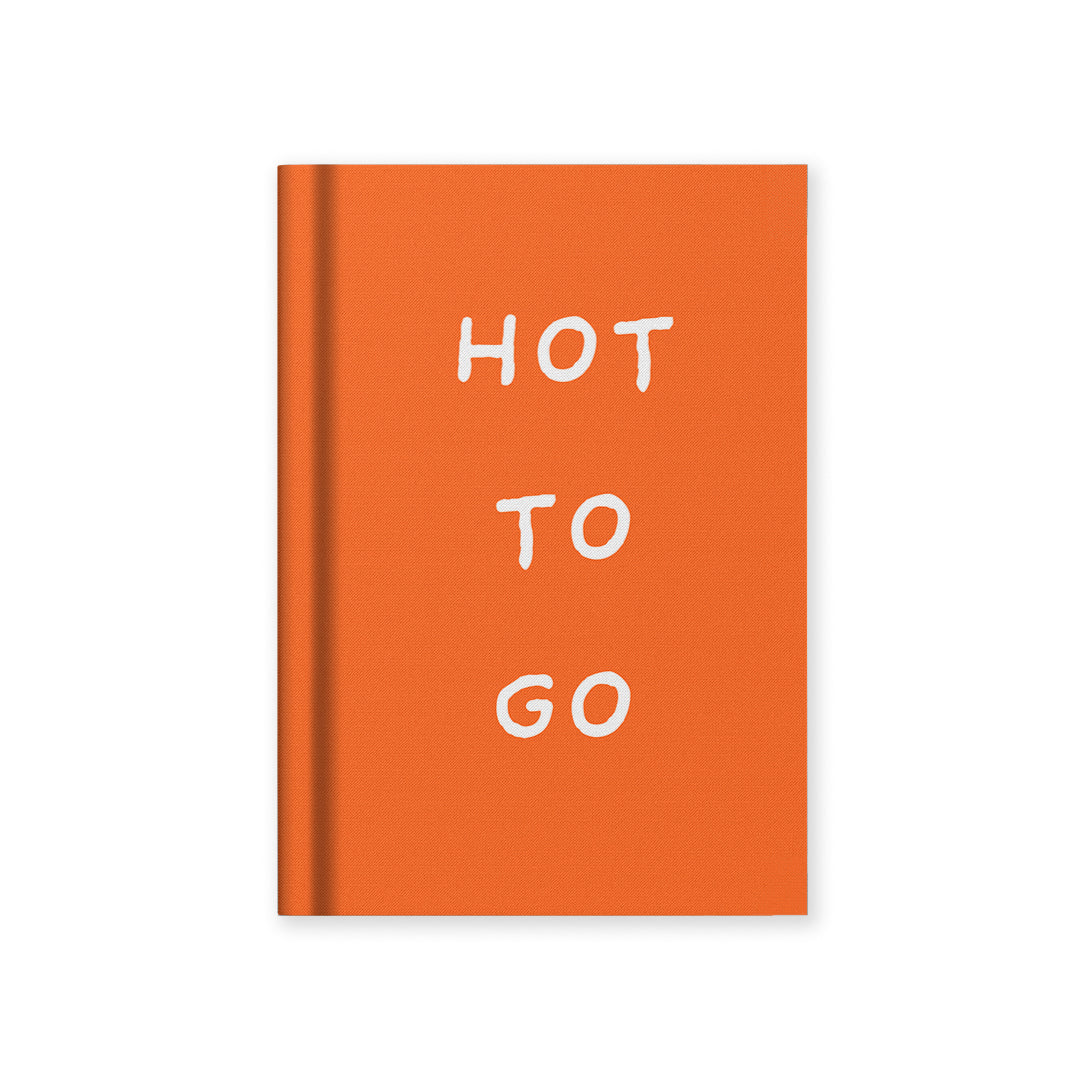 Hot To Go Fabric Hardback Notebook (A7)