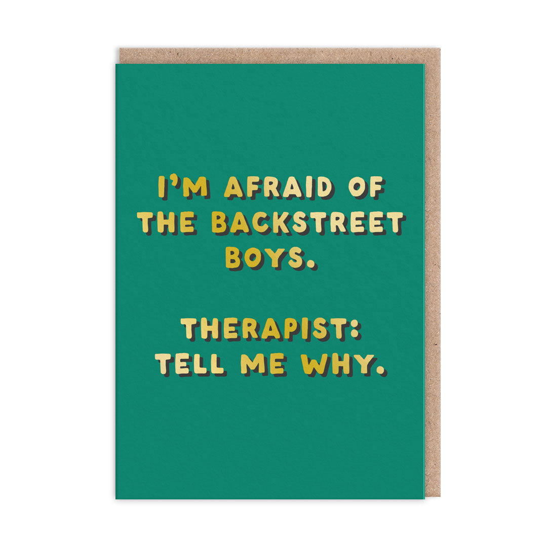 Backstreet Boys Greeting Card