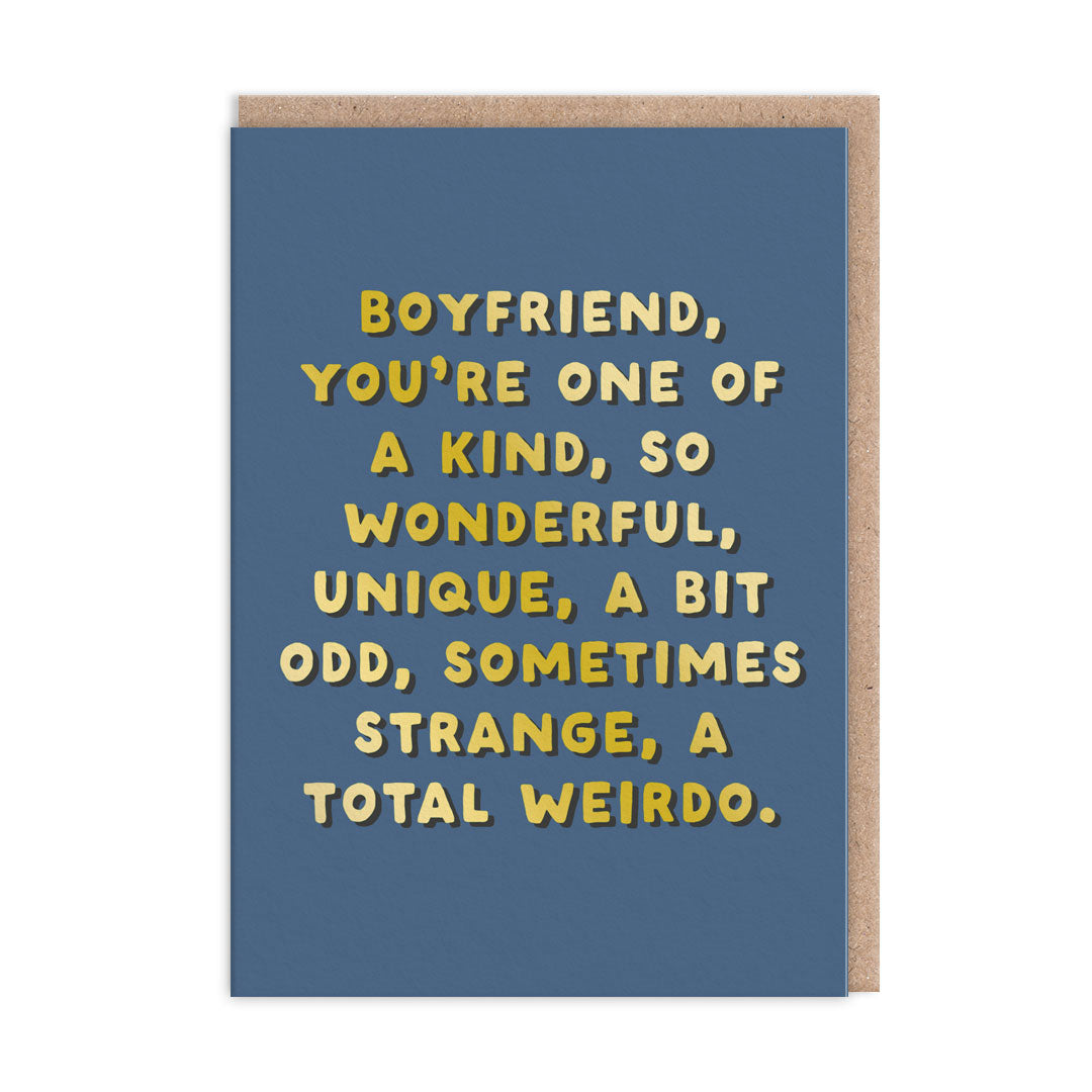 Boyfriend - One Of A Kind Greeting Card
