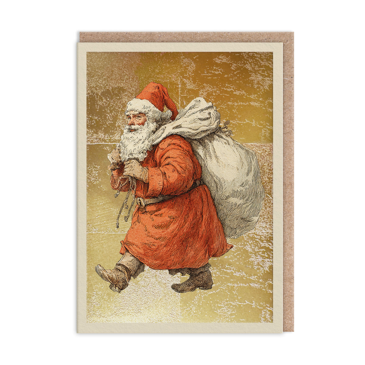 Santa Greeting Card