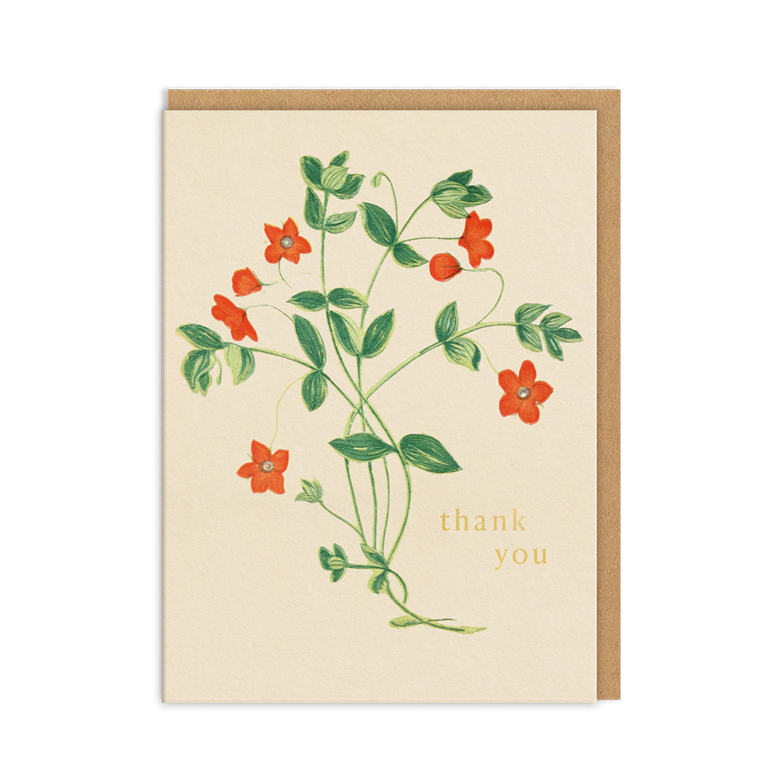 Among The Flowers Mini Greeting Card (Pack of 6)