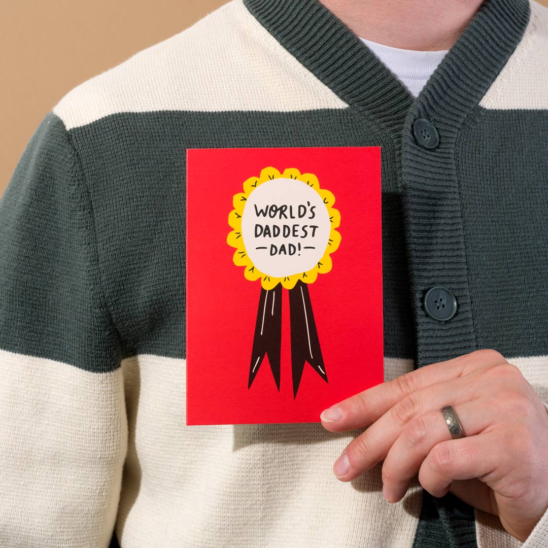 World's Daddest Dad Greeting Card
