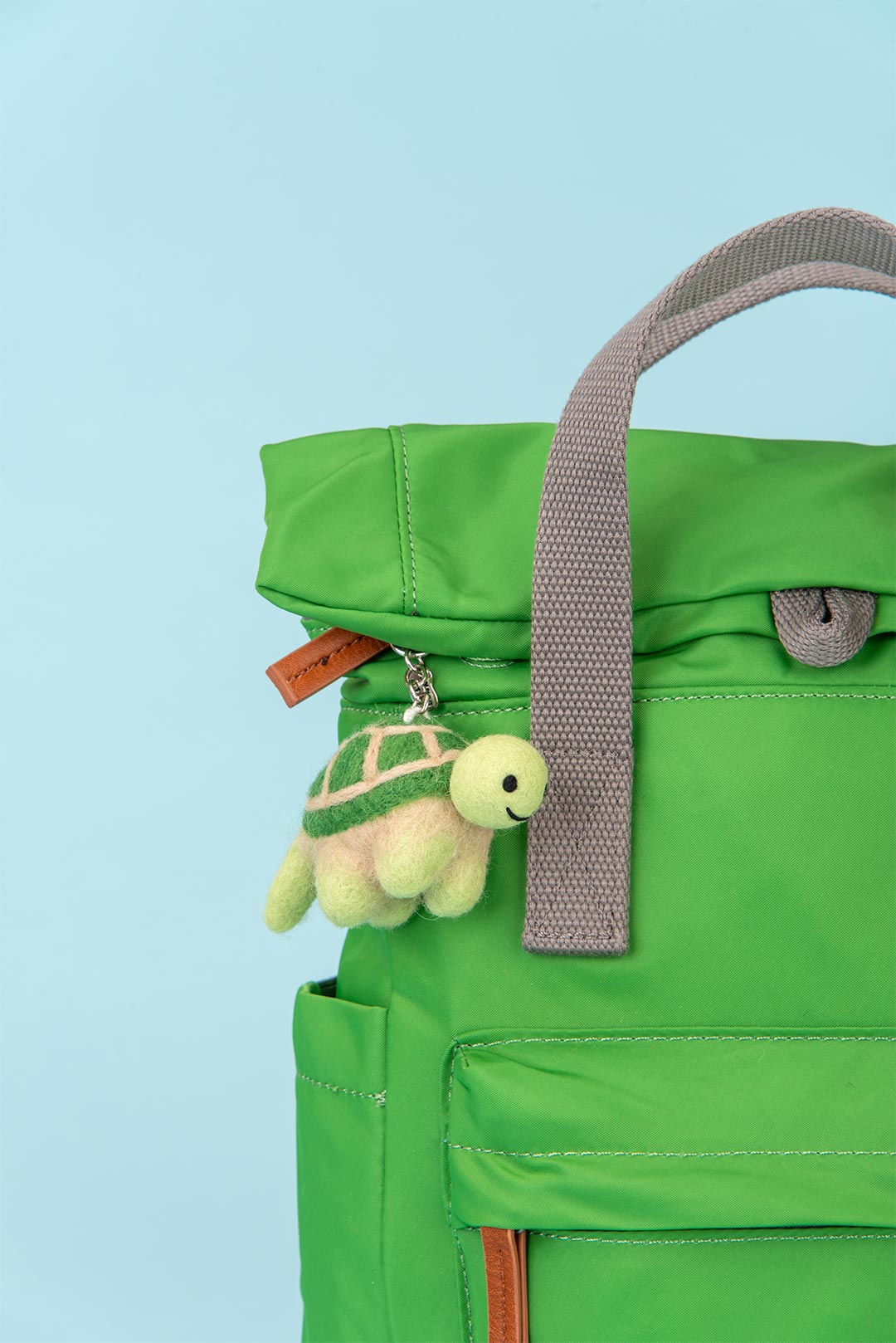 Tina The Turtle Felt Keychain