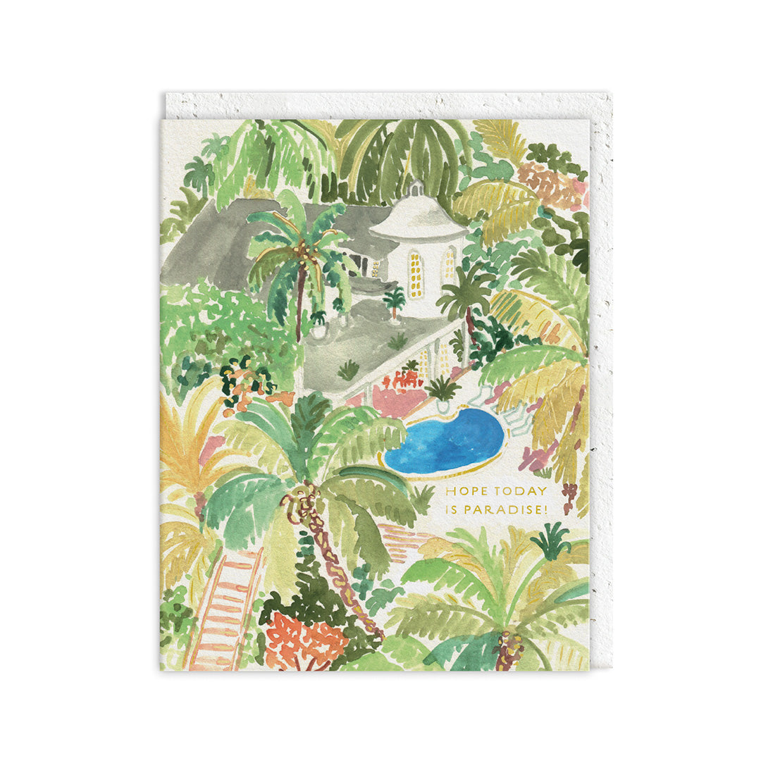 Paradise Greeting Card