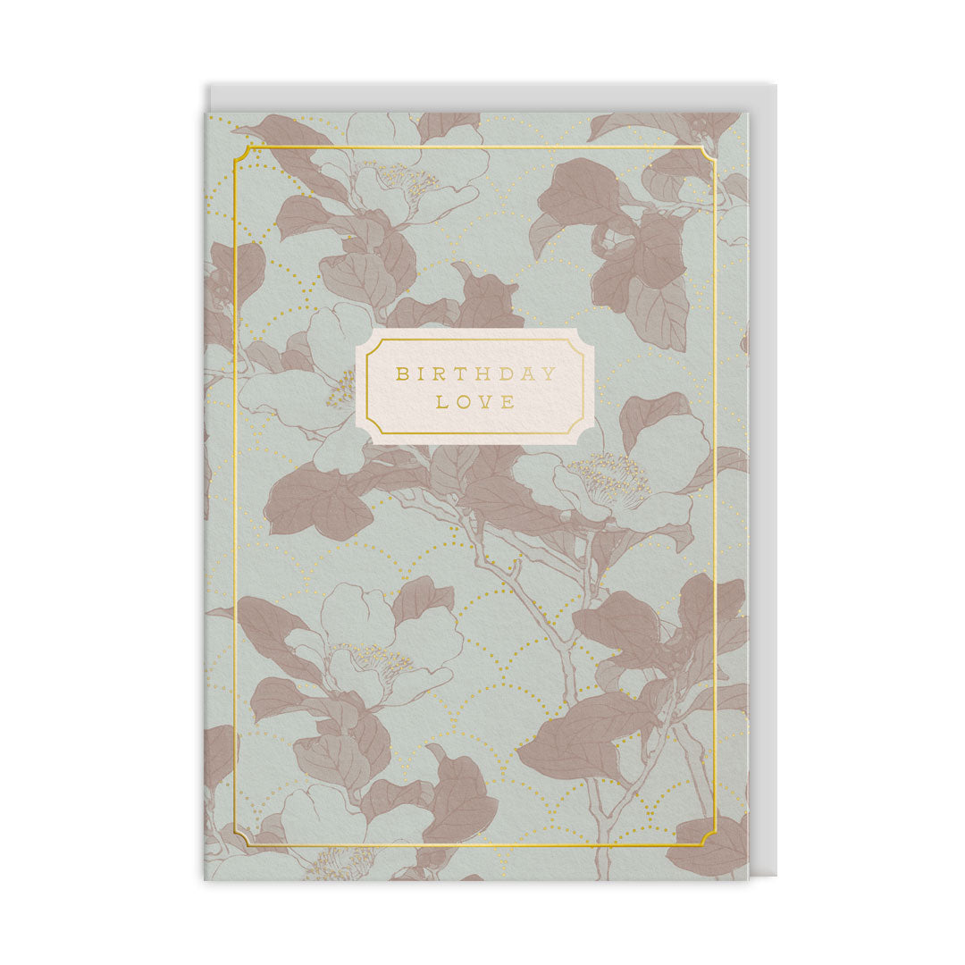 Eastern Elegance Tree Peony Greeting Card