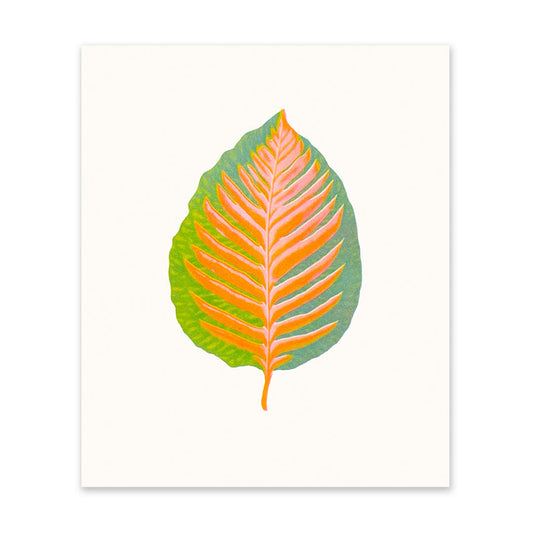 Tropical Leaf 3 Art Print
