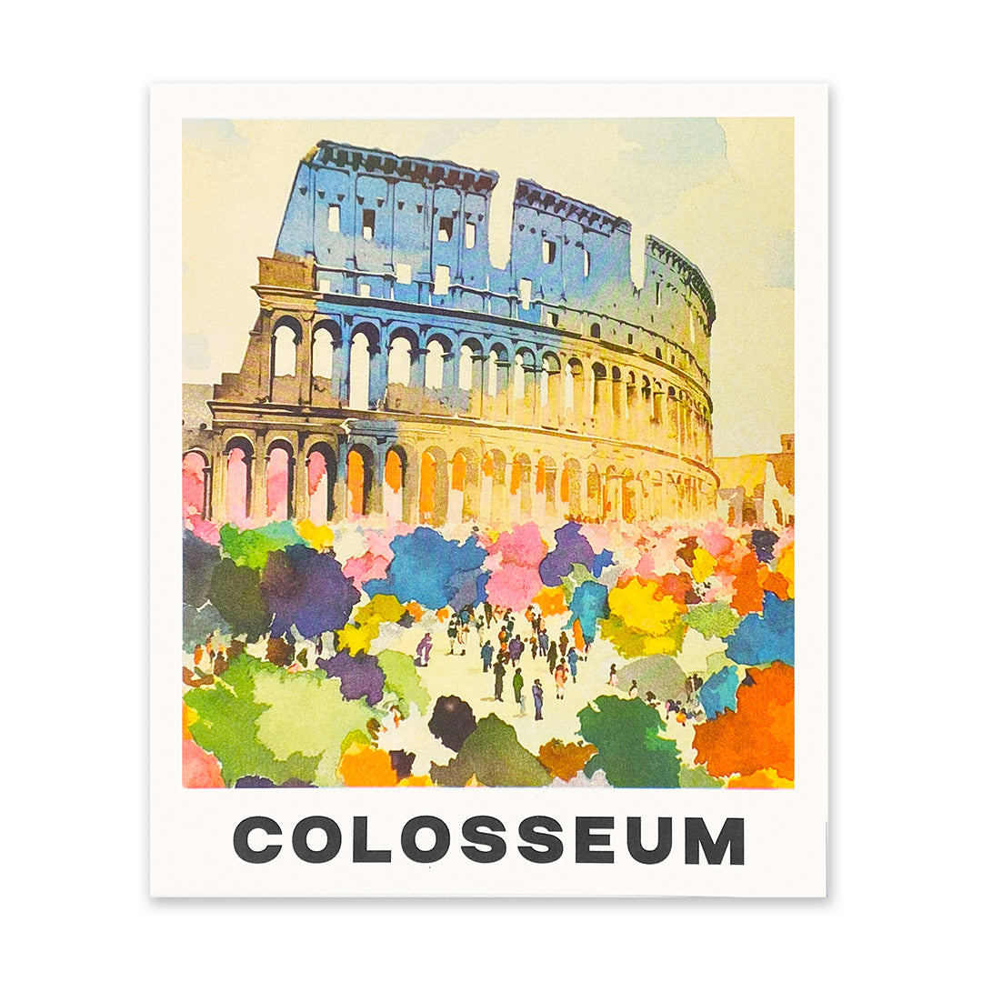 Colosseum Riso Print (12x10)