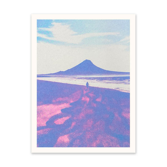 Purple Landscape 1 Art Print