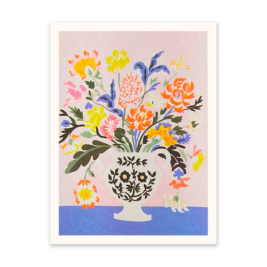 Modern Dutch Flowers Art Print