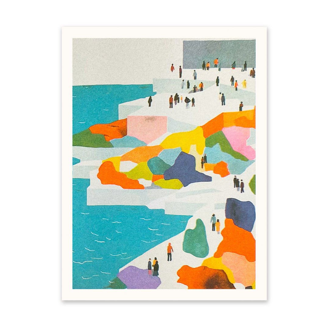 Norway 4 Riso Print (8x6)