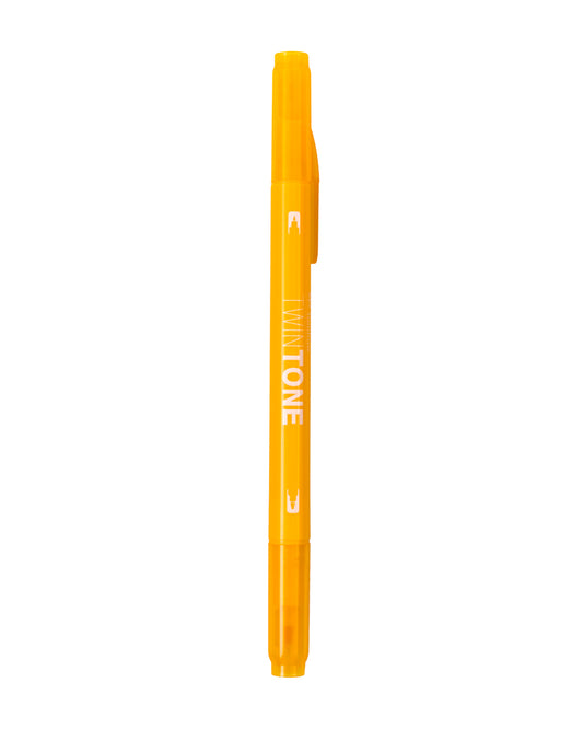 Tombow Dual-Tip Markers TwinTone - Chrome Yellow