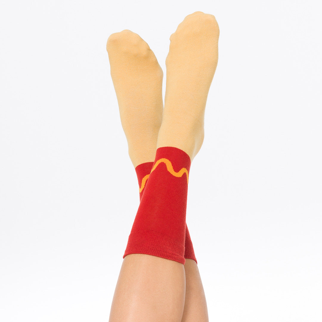 Hot Dog Socks