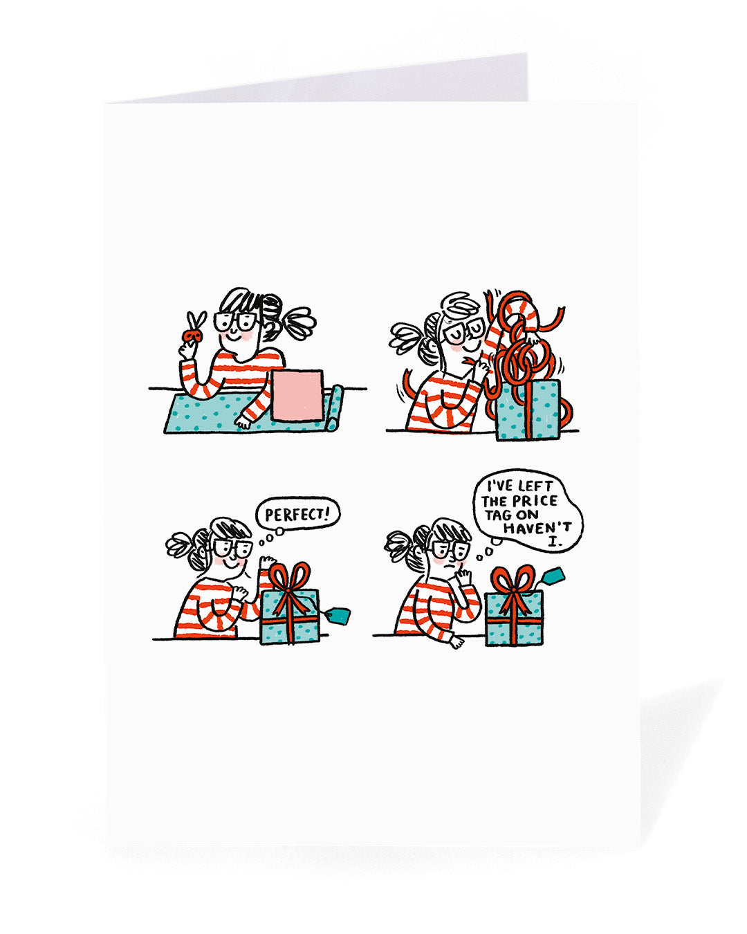 Personalised Perfect Gift Christmas Card