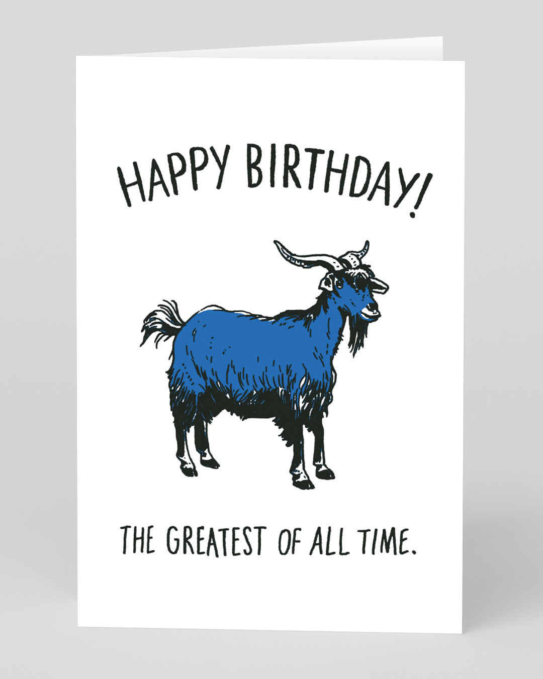 The G.O.A.T. Birthday Card