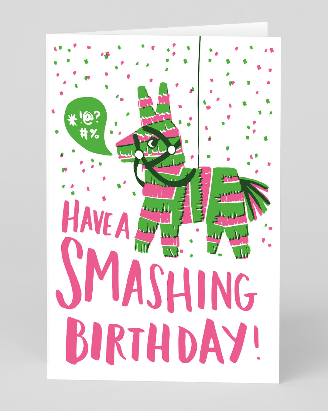 Personalised Pinata Birthday Card