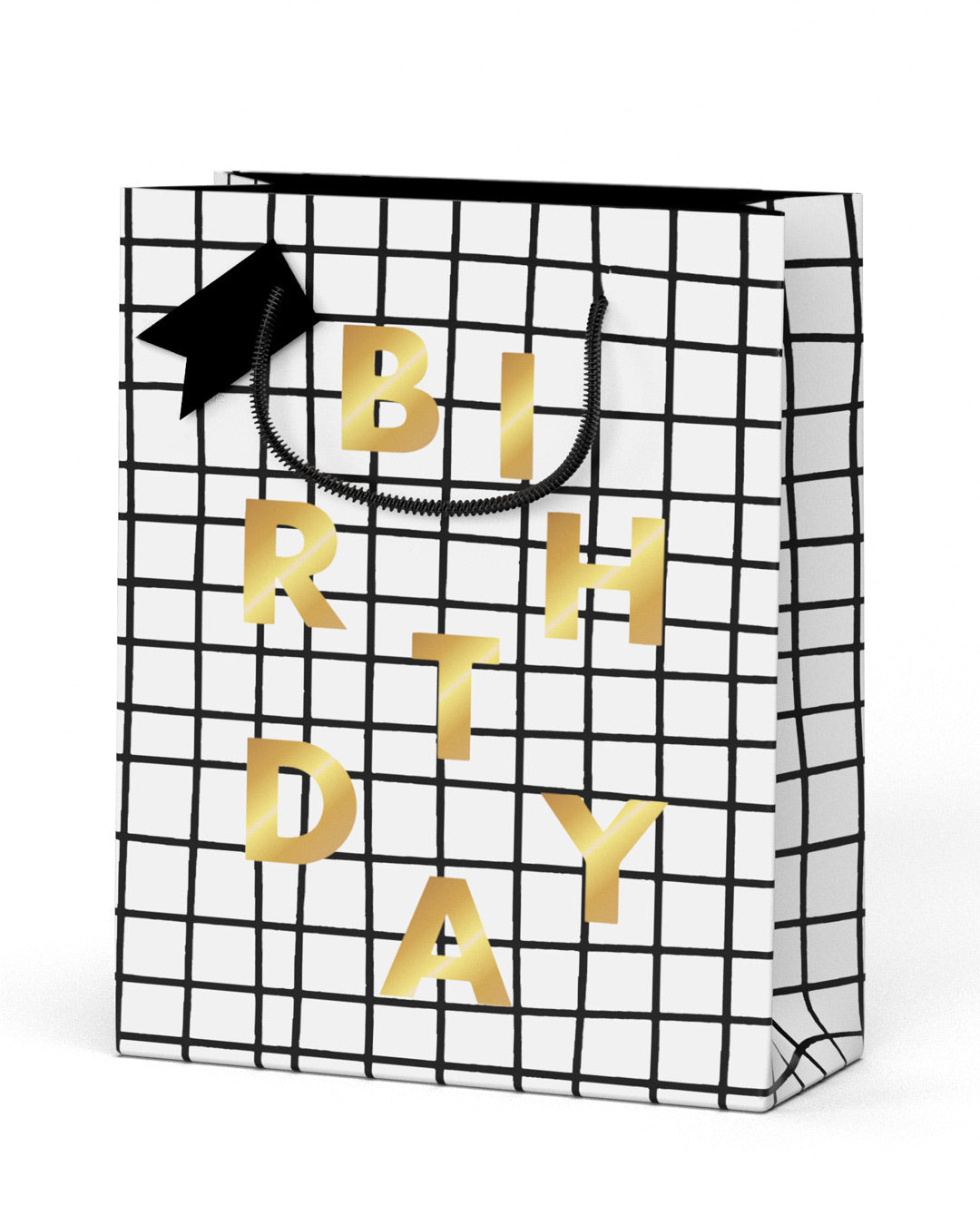 Birthday Grid Gift Bag