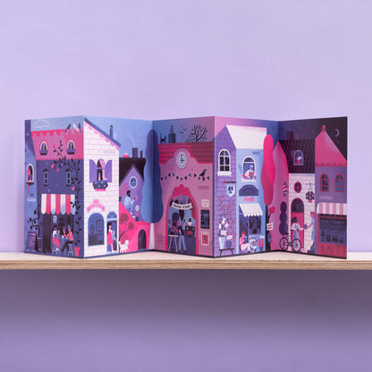 Papergang 'Book Street' Stationery Box