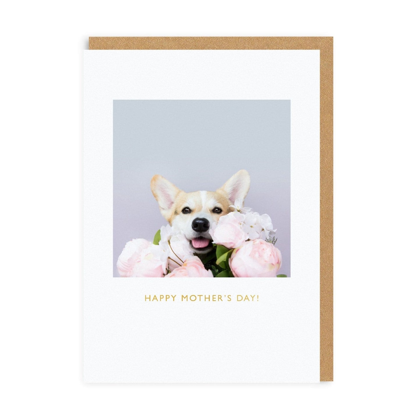 Mother's Day Corgi Greeting Card