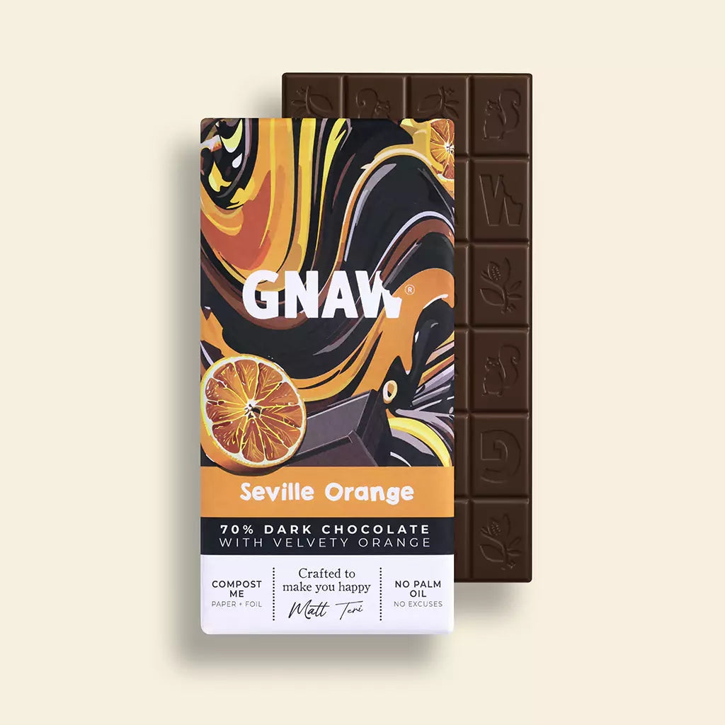 Seville Orange Dark Chocolate Bar