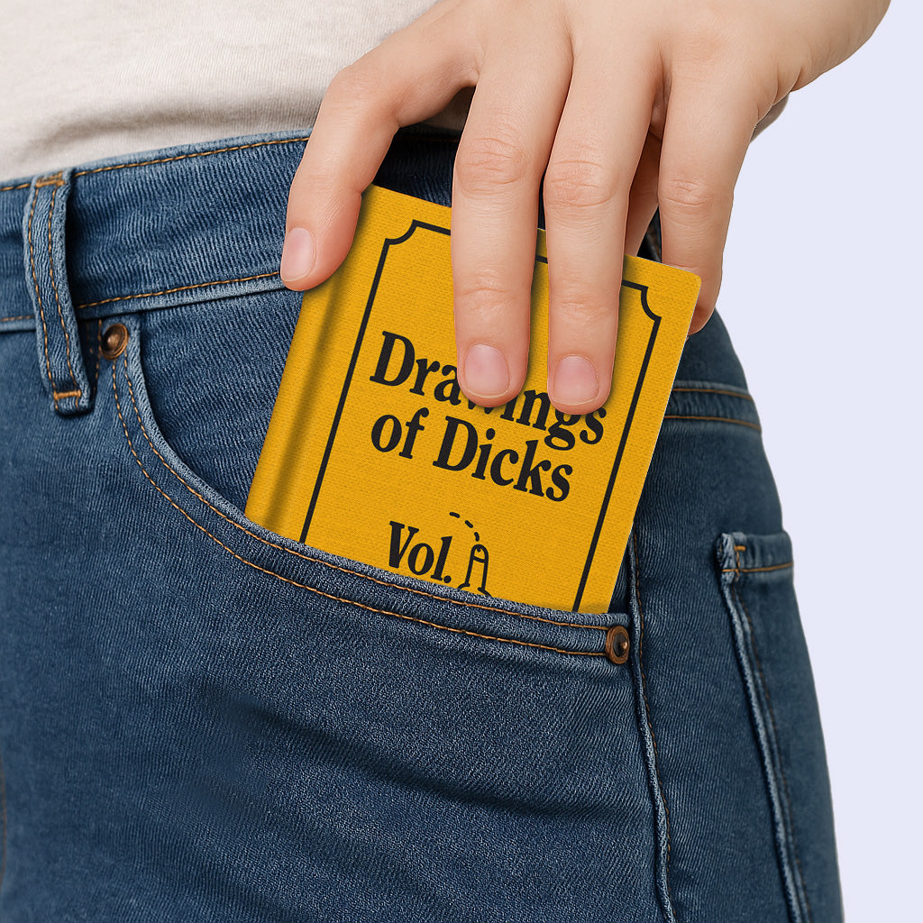 Drawings of Dicks A7 Fabric Hardback Notebook