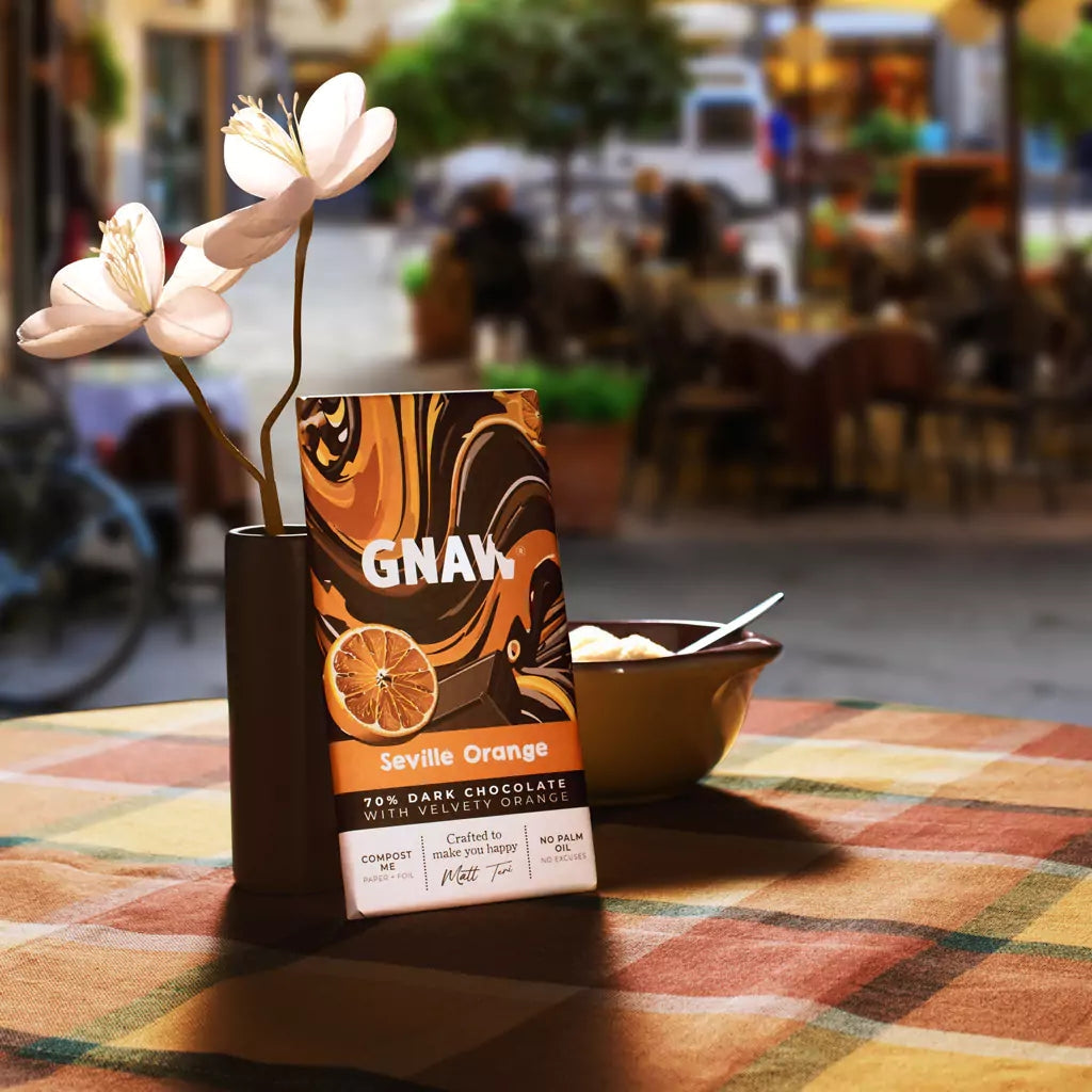 Seville Orange Dark Chocolate Bar