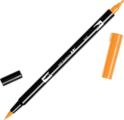 Tombow ABt Dual Brush Pen - Orange