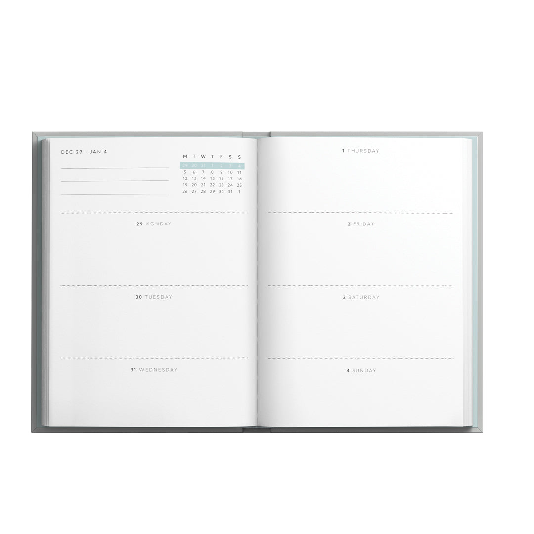 2027 Eastern Elegance Water Lillies A5 Diary