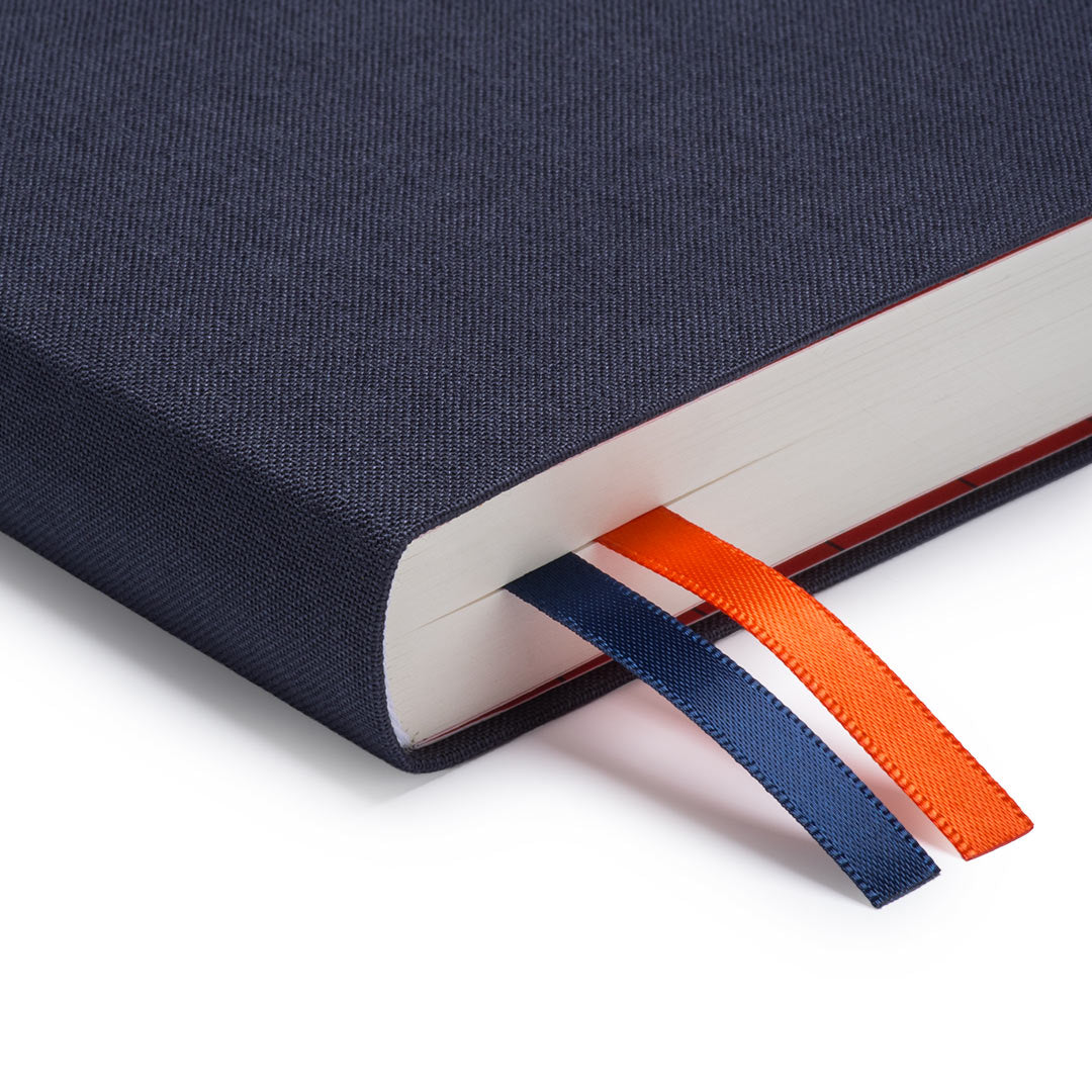 Off Black Fabric Daily Planner