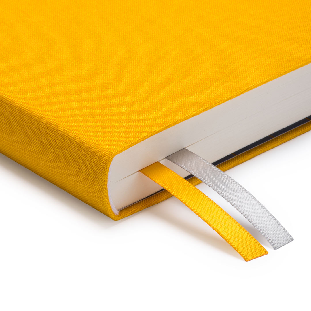 Yellow Fabric Daily Planner