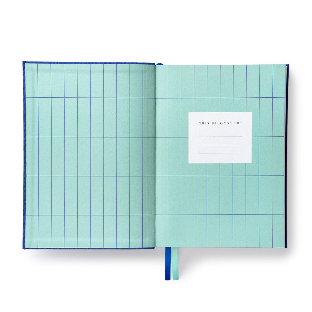 Ultramarine Fabric Daily Planner