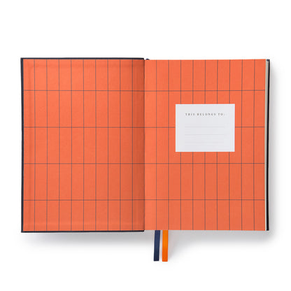 Off Black Fabric Daily Planner