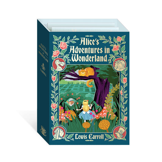 Alice's Adventures in Wonderland 3D Greeting Card