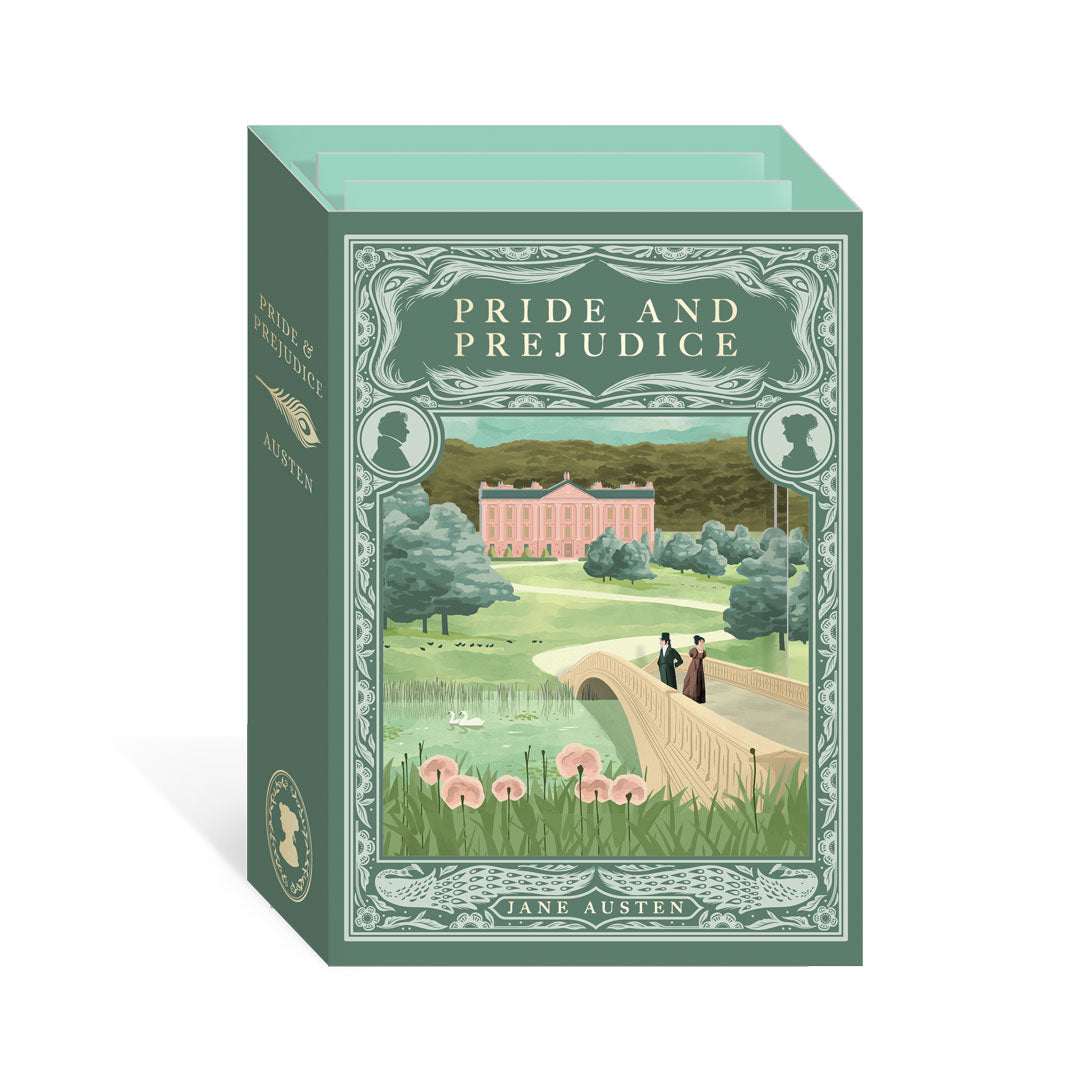Pride and Prejudice 3D Greeting Card