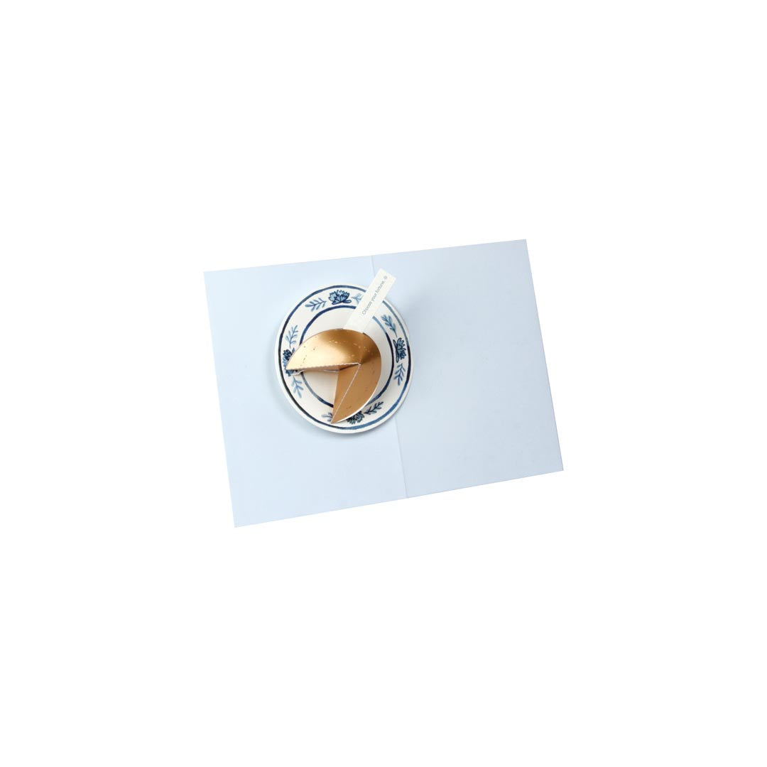 Fortune Cookie 3D Pop Up Greeting Card