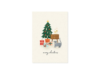 Cozy Dwelling 3D Layered Christmas Card