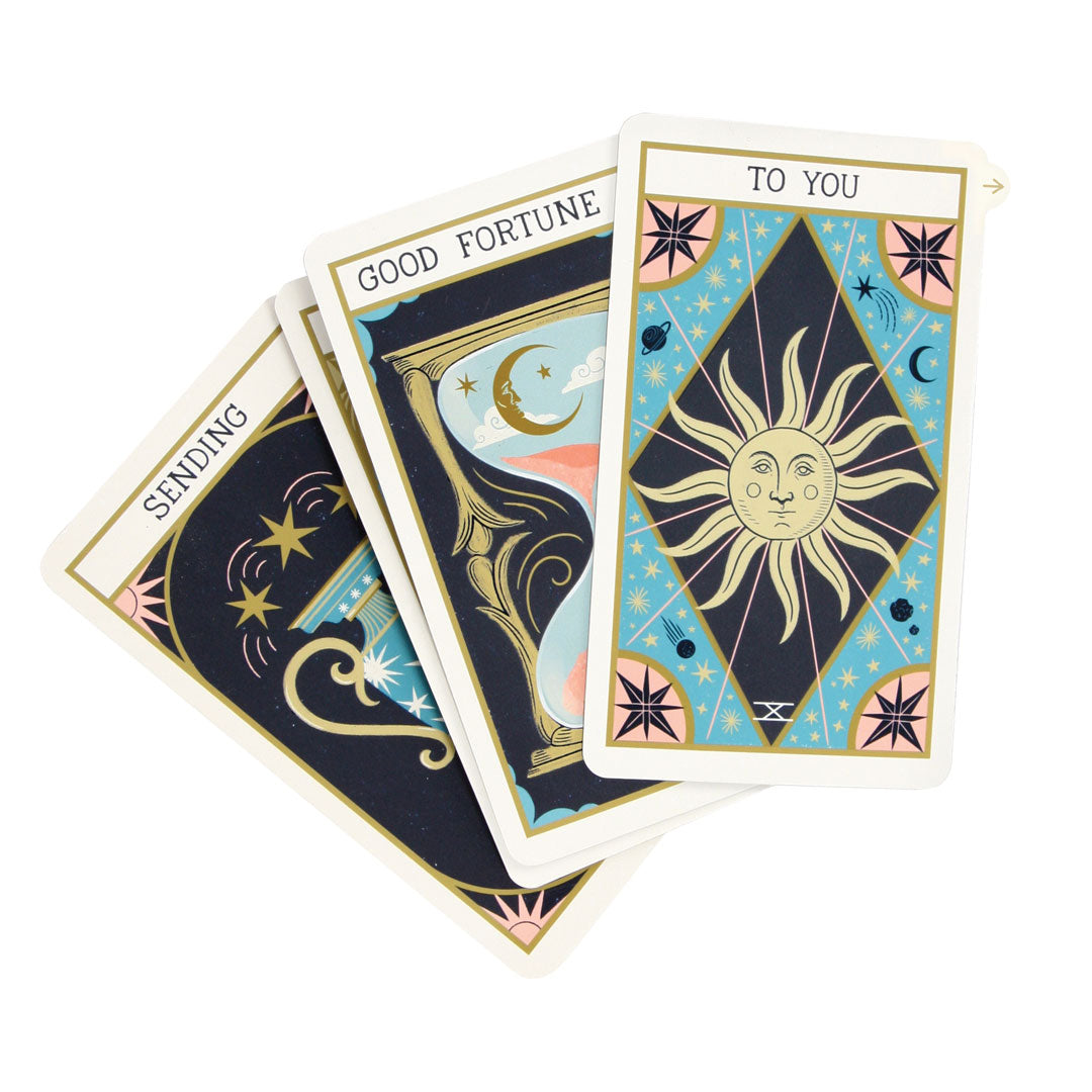 Tarot Birthday Pure Alchemy: Pop-up Greeting Card